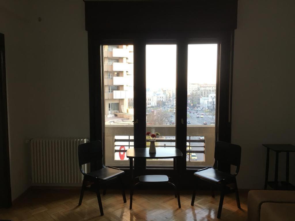 Central Studio Across From Intercontinental Bukarest Exterior foto